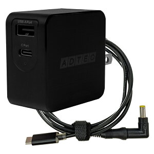 yzAhebN APD-A065AC-wP3-BK Power DeliveryΉ GaN AC[d/ 65W/ USB Type-A 1|[g Type-C 1|[g/ ubN  Panasonic bcm[gp[dP[uZbgy݌ɖڈ:񂹁z