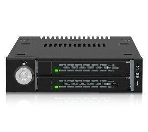 yzICY DOCK MB834MK-B V2 2 x M.2 NVMe SSDڗp[ouP[X PCIe 4.0Ή 3.5C`xCTCYy݌ɖڈ:񂹁z