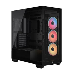 yzRZA() CC-9011324-WW ~h^[^PCP[X 3500X LX-R RGB iCUE LINK Mid-Tower Blacky݌ɖڈ:񂹁z