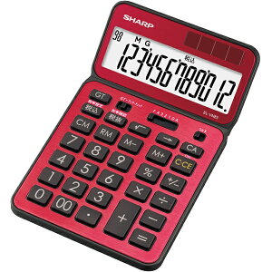 �y���������zSHARP EL-VN83-RX �d�� 12�� �i�i�C�X�T�C�Y�^�C�v�j ���b�h�n�i�X�^�C���b�V�����b�h�j�y�݌ɖڈ�:�����񂹁z| �����@ �d�� �v�Z�@ �d�q���v�Z�@ ���^ ���Z �v�Z �Ōv�Z ����� 