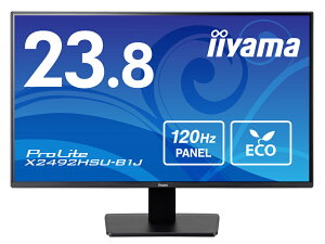 �y�݌ɖڈ�:����z�y���������ziiyama X2492HSU-B1J �t���f�B�X�v���C 23.8�^/ 1920×1080/ HDMI�ADisplayPort/ �u���b�N/ �X�s�[�J�[����/ IPS����/ �p�x����/ 3�N�ۏ�| �Ɠd �f�B�X�v���C �f�B�X�v���[ ���j