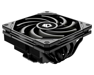 �y���������zID-COOLING IS-55 BLACK ����55mm �X�����p�\�R������ CPU�N�[���[ 6mm �q�[�g�p�C�v5�{���ځy�݌ɖڈ�:�����񂹁z