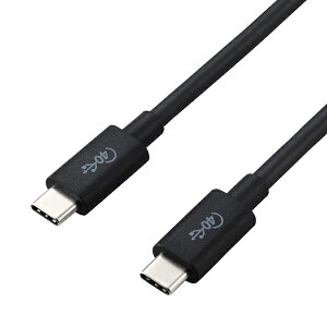 yzELECOM USB4-CC5P08BK USB4P[u/ C-C^Cv/ Fؕi/ USB Power DeliveryΉ/ 40Gbps/ 0.8m/ ubNy݌ɖڈ:񂹁z