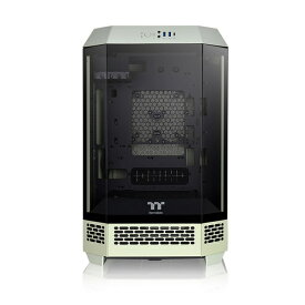 【送料無料】Thermaltake CA-1Y4-00SEWN-00 Micro-ATX PCケース The Tower 300 Matcha Green【在庫目安:お取り寄せ】