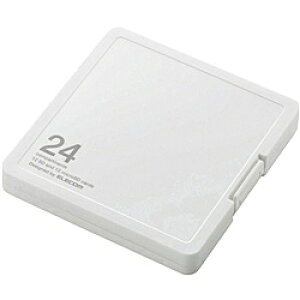 ELECOM CMC-SDCPP24WH J[hP[X/ CfbNX䎆t/ SD12+microSD12[/ zCgy݌ɖڈ:񂹁z