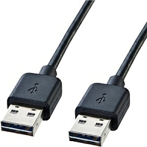 �T�����T�v���C KU-RAA05 ���ʑ}����USB�P�[�u���iA-A�^�C�v�j�i0.5m�E�u���b�N�j�y�݌ɖڈ�:�����񂹁z