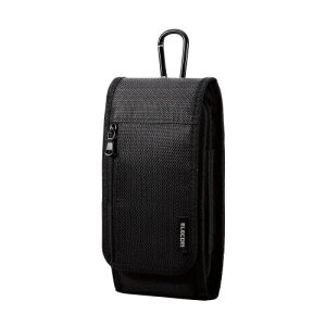 ELECOM P-05CC2BK �X�}�[�g�t�H���p�L�������O�|�[�`/ �J���r�i�t��/ �x���g���[�v/ 3WAY����/ �_�u���|�P�b�g/ L�T�C�Y/ �u���b�N�y�݌ɖڈ�:�����񂹁z