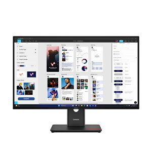 【送料無料】レノボ・ジャパン 64B0GAR1JP ThinkVision T32UD-40 (31.5型ワイド液晶ディスプレイ/ 3840×2160/ USB Type-C、DP、HDMI/ ブラック/ スピーカー:なし/ 3年間フル保証/ 広視野角IPSパネル採用)