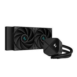 yzDeepcool R-LS520-BKNNMM-G-1 LS520S ZERO DARK/ 240mmȈՐCPUN[[/ I[ubNfUC/ LED񓋍ڃVXeɍœK/ Intel LGA1700/ 1200/ 1151/ 1150/ 1155/ AMD AM5/ AM4\PbgΉ/ 5Nۏ
