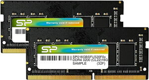 yzVRp[ SP032GBSFU320F22 W[ 260pin DDR4-3200 PC4-25600 CL22 1.2V Non-ECC SODIMM 16GB×2gy݌ɖڈ:񂹁z