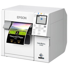 【送料無料】EPSON CW-C4020M カラーラベルプリンター/ 4インチ幅ロールモデル/ マット顔料インク搭載/ オートカッター【在庫目安:お取り寄せ】