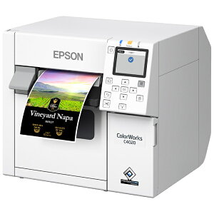 �y���������zEPSON CW-C4020G �J���[���x���v�����^�[/ 4�C���`�����[�����f��/ �t�H�g�痿�C���N����/ �I�[�g�J�b�^�[�y�݌ɖڈ�:�����񂹁z