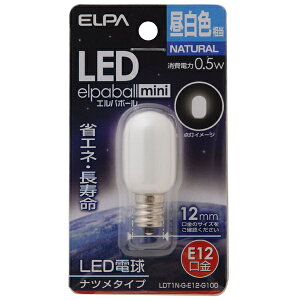 ELPA LDT1N-G-E12-G100 LEDd ic E12y݌ɖڈ:񂹁z| rOƓd LEDd LED d Ɩ Cg  邢 ߓd  L gC