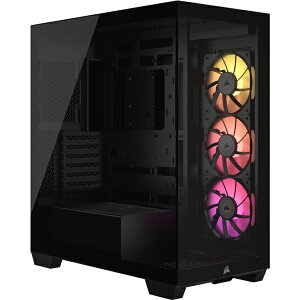 yzRZA() CC-9011280-WW ~h^[^PCP[X iCUE LINK 3500X RGB Tempered Glass Mid-Tower -Black-y݌ɖڈ:񂹁z