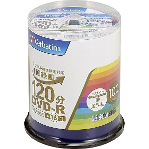 yzVerbatim VHR12JP100V4 DVD-R(Video) 1^p 120 1-16{ 100XshP[X 100P(zCg)y݌ɖڈ:͏z