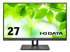 【在庫目安:あり】【送料無料】IODATA LCD-CU271AB-F ワイド液晶ディスプレイ 27型/ 3840×2160/ HDMI×1、DisplayPort×1、USB Type-C×1/ ブラック/ スピーカー：あり/ 4K対応で高精細でなめらかな映像美！/ 「5年保証」/ 昇降/ 回転
