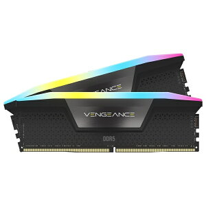 yzRZA() CMH32GX5M2E6200C36 DDR5 6200MT/ s 32GB(16GBx2) UDIMM 36-46-46-100 XMP 3.0 VENGEANCE RGB DDR5 Black PCB 1.4Vy݌ɖڈ:񂹁z