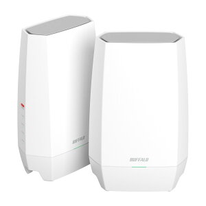 �y���������z�o�b�t�@���[ WNR-5400XE6P/2SD ����LAN�e�@ WiFi�g���C�o���h���[�^�[ 11ax/ ac/ n/ a/ g/ b 2401+2401+573Mbps WiFi6E/ Ipv6�Ή� �z���C�g 2��Z�b�g �l�b�g���Ѓu���b�J�[2 �v���~�A���Ή�
