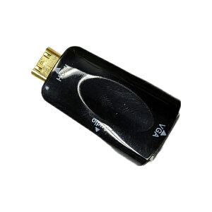 mini HDMI 変換アダプタ VGA + オーディオ 変換アダプタ