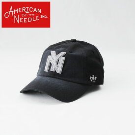 AMERICAN NEEDLE アメリカンニードル 40867A-NBY NEW YORK BLACK YANKEES BASEBALL CAP ベースボールキャップ ニグロリーグ バックストラップ 6パネル バイカラー ストラップ メンズ レディース キャップ ユニセックス かっこいい おしゃれ 人気 安い ブランド 人気 春夏