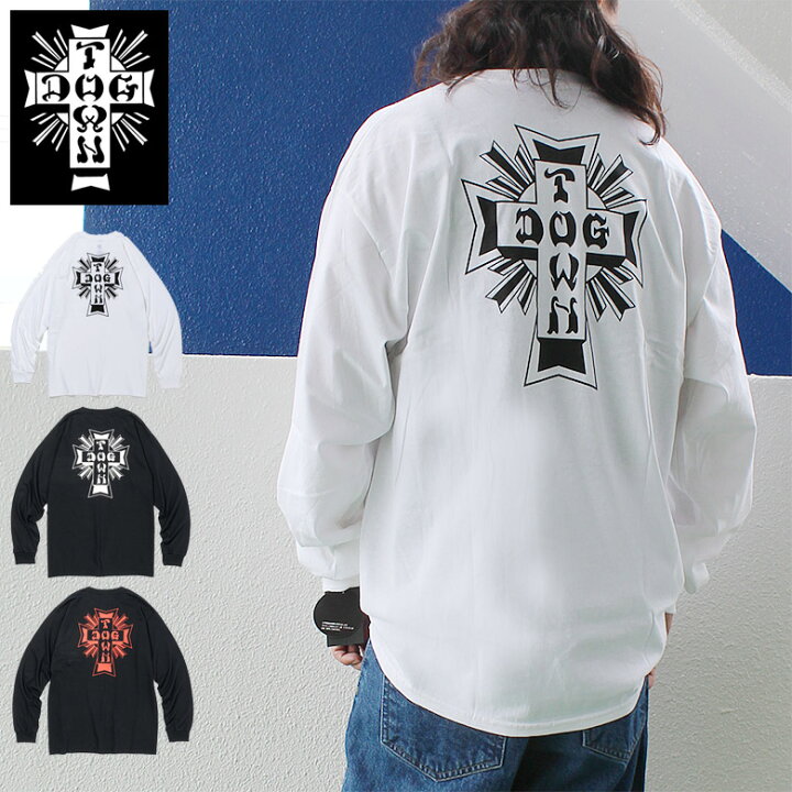 楽天市場】DOGTOWN ドッグタウン CROSS LOGO L/S T-SHIRTS/DOGTOWAN 