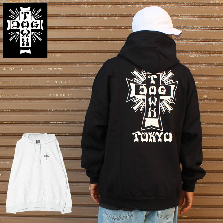 楽天市場】DOGTOWN ドッグタウン DOGTOWN TOKYO HOODIE プルオーバー 
