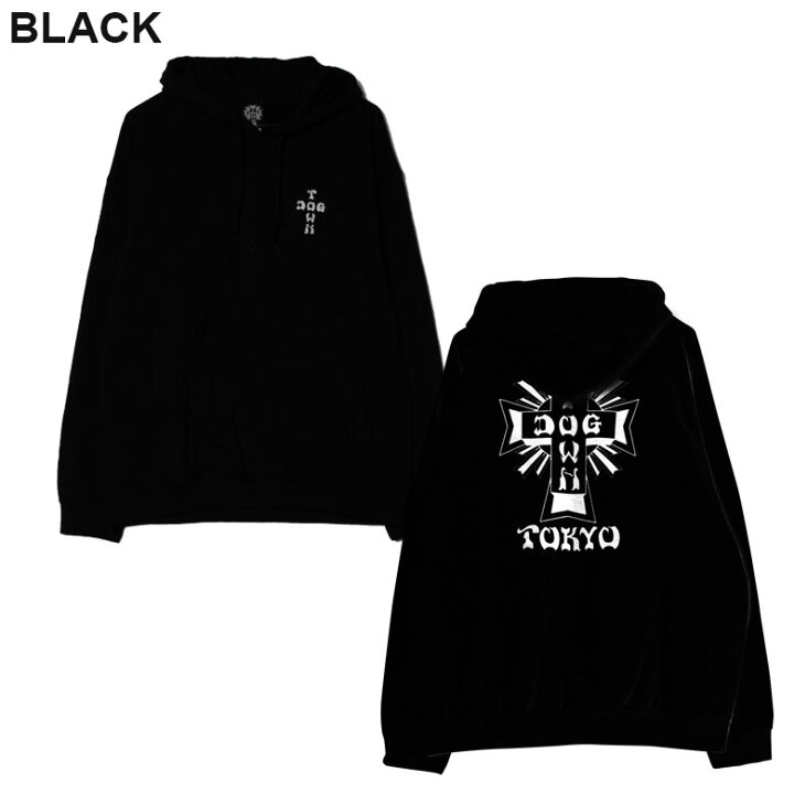 楽天市場】DOGTOWN ドッグタウン DOGTOWN TOKYO HOODIE プルオーバー 