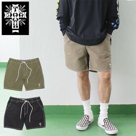 DOGTOWN ドッグタウン 60/40CLOTH CROSS LOGO SHORTS ショートパンツ ハーフパンツ 海水パンツ 水着 水陸両用 M L XL 大きめ デザイン プリント かっこいい おしゃれ 人気 安い ブランド ビッグサイズ 通勤 通学 春夏 ファッション ユニセックス レディース メンズ