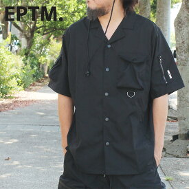 EPTM エピトミ SNAP BUTTON SHIRT スナップボタンシャツ 半袖シャツ EP10415 シャツ トップス 羽織 アメリカ 人気 ブランド 安い ストリート 通勤 通学 モード アメカジ HIPHOP ヒップホップカジュアル 重ね着 流行り 最旬 アウトドア スポーツ US