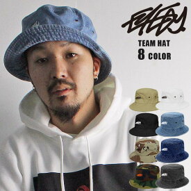 送料無料 アイディー 【EYEDY】 TEAM HAT デニム バケットハット バケット ハット ニューハッタン メンズ レディース ローホー 三代目 JSB 西海岸 ワーク系 ルード系 ストリート系