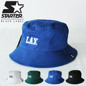 STARTER BLACK LABEL スターター ワンポイント バケットハット HAT LA ロサンゼルス メンズ レディース キャップ ユニセックス スケート スケーター ストリート かっこいい おしゃれ 人気 安い ブランド 通勤 通学 買い物 カジュアル メンズライク 人気 レア 春夏 秋冬