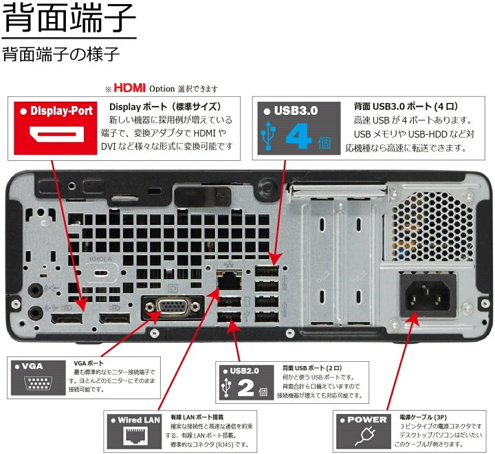 楽天市場】第9世代 HP 600 G5 SF Core i7 9700 メモリ16GB 高速新品M.2 