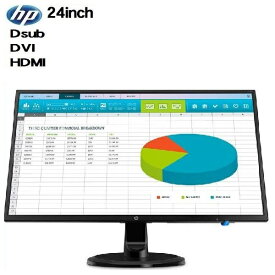 液晶 モニタ- HP 24インチ N246V 薄型フレ－ム HDMI IPS フルHD ノングレア 1920×1080 HDCP ディスプレイ デスクトップパソコン 中古 23.8インチ R-t-042 10249486
