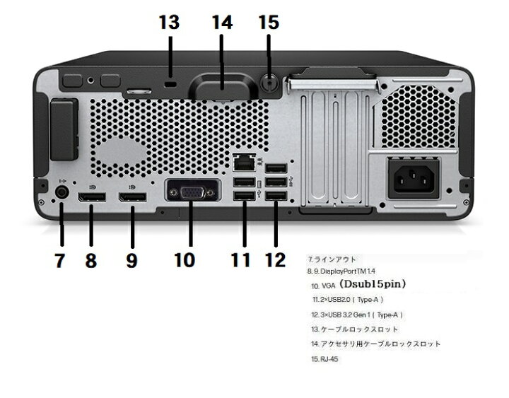 楽天市場】HP 400 G7 第10世代 Core i5 10500 メモリ16GB 新品 M.2 