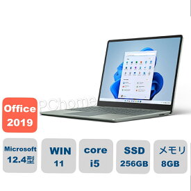 新品　Microsoft 8QF-00007 ノートパソコン Surface Laptop Go 2 [12.4インチ／i5／メモリ 8GB／ストレージ 256GB] セージ 8QF00007
