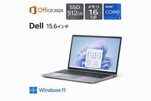 �V�i�@Dell 15 DC15250 Core 3 100U�E������8GB�E512GB SSD�EOffice���ڃ��f�� ND25-GHM3