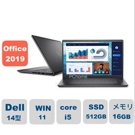 新品　Dell 14型 Vostro 3420 Core i5 1235U・16GBメモリ・512GB M.2 SSD Windows 11 Wi-Fi Webカメラ Bluetooth Office2019・カーボンブラック