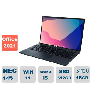 Vi@NEC PC-XC550HAB m[gp\R LAVIE NEXTREME Carbon 14.0^ Corei5 16GB SSD512GB Windows11 Office2021 eIO[@0.879kg