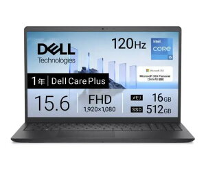 �V�i�@DELL �m�[�gPC Dell 15 DC15250 ND65-GHM3BK[15.6�^ | �t��HD | Core i5 | 16GB | 512GB | Windows 11 | Office�I�v�t