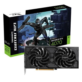 玄人志向 GG-RTX4070-E12GB/DF GeForce RTX 4070 搭載 グラフィックスカード