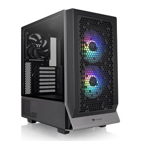 Thermaltake Ceres 300 TG ARGB Black CA-1Y2-00M1WN-00 冷却性能に優れたミドルタワー型PCケース ブラック