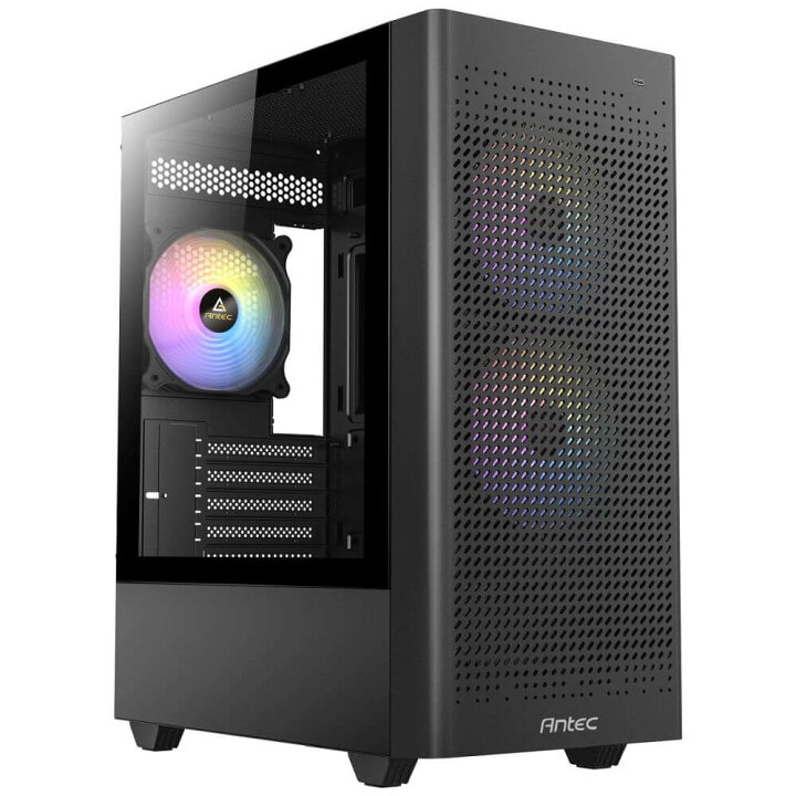 楽天市場】Antec NX500M ARGB ARGBファン3個、強化ガラス搭載の  