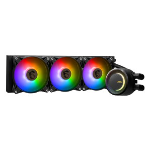 MSI MAG CORELIQUID E360 ϋv̍O[^[̗p|v 360mmN[[