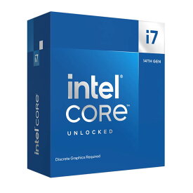 Intel Core i7 14700KF BOX インテル Core プロセッサー (第14世代) GPU非搭載 CPU