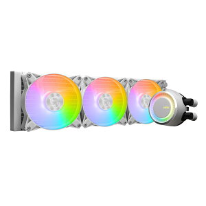 MSI MAG CORELIQUID E360 WHITE ϋv̍O[^[̗p|v 360mmN[[ zCg