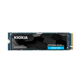KIOXIA EXCERIA PLUS G3 NVMe SSD-CK1.0N4PLG3J EXCERIA PLUS G3シリーズ M.2 PCIe4x4 NVMe Type2280 1TB