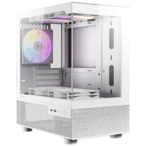 Antec CX200M RGB Elite White RGBt@5WڂmicroATXΉ~j^[PCP[X zCg