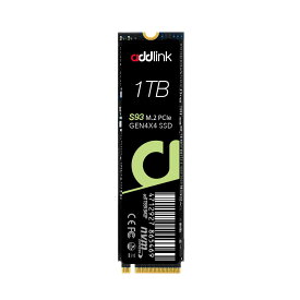 addlink S93 ad1TBS93M2P PCIe GEN4x4 NVMe 1.4、M.2 2280 SSD 1TB