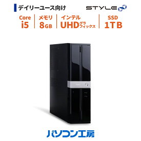 デスクトップパソコン 新品 Core i5-14400/8GB/1TB SSD/Windows 11 BTO