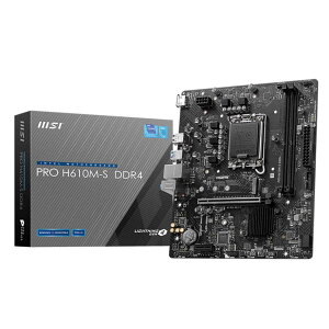MSI PRO H610M-S DDR4 (p\RH[胂f) H610`bvZbgMicroATX}U[{[h